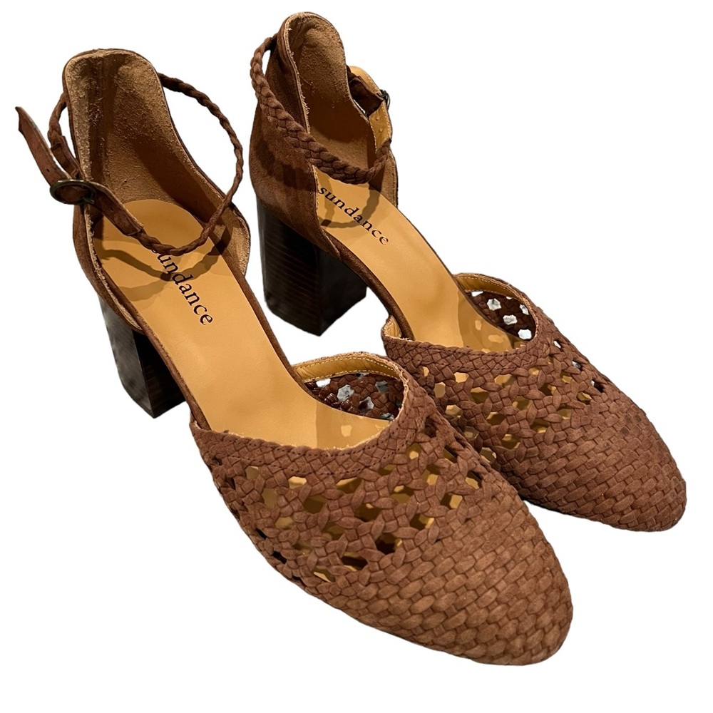 Sundance Women’s Brown Mimi Heels Size UK 38, US 8 - Retail: $248 - Picture 2 of 9